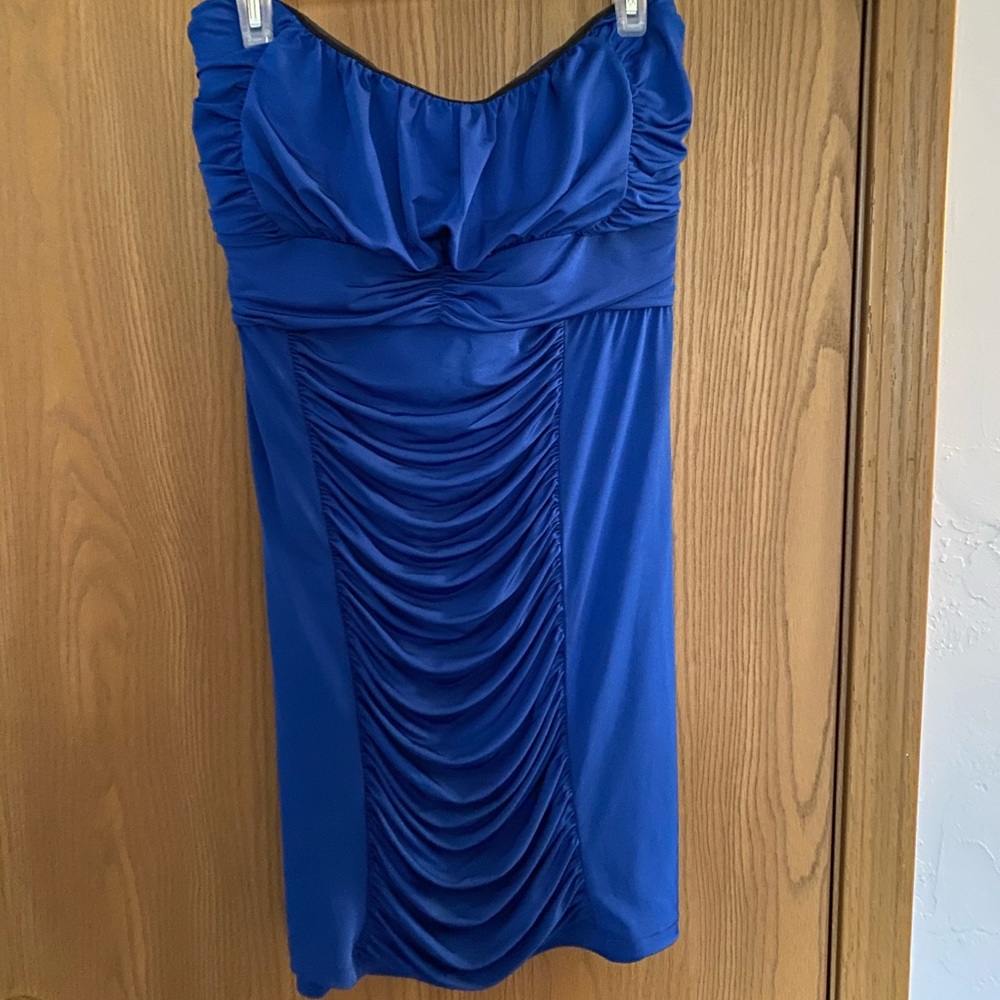 Strapless out on the town dress
